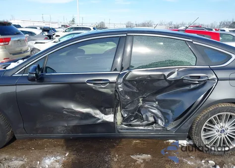 2016 Ford Fusion Se из США, поврежденный, VIN 3FA6P0HD0GR112097